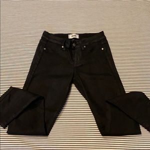 Paige Black Coated jeans